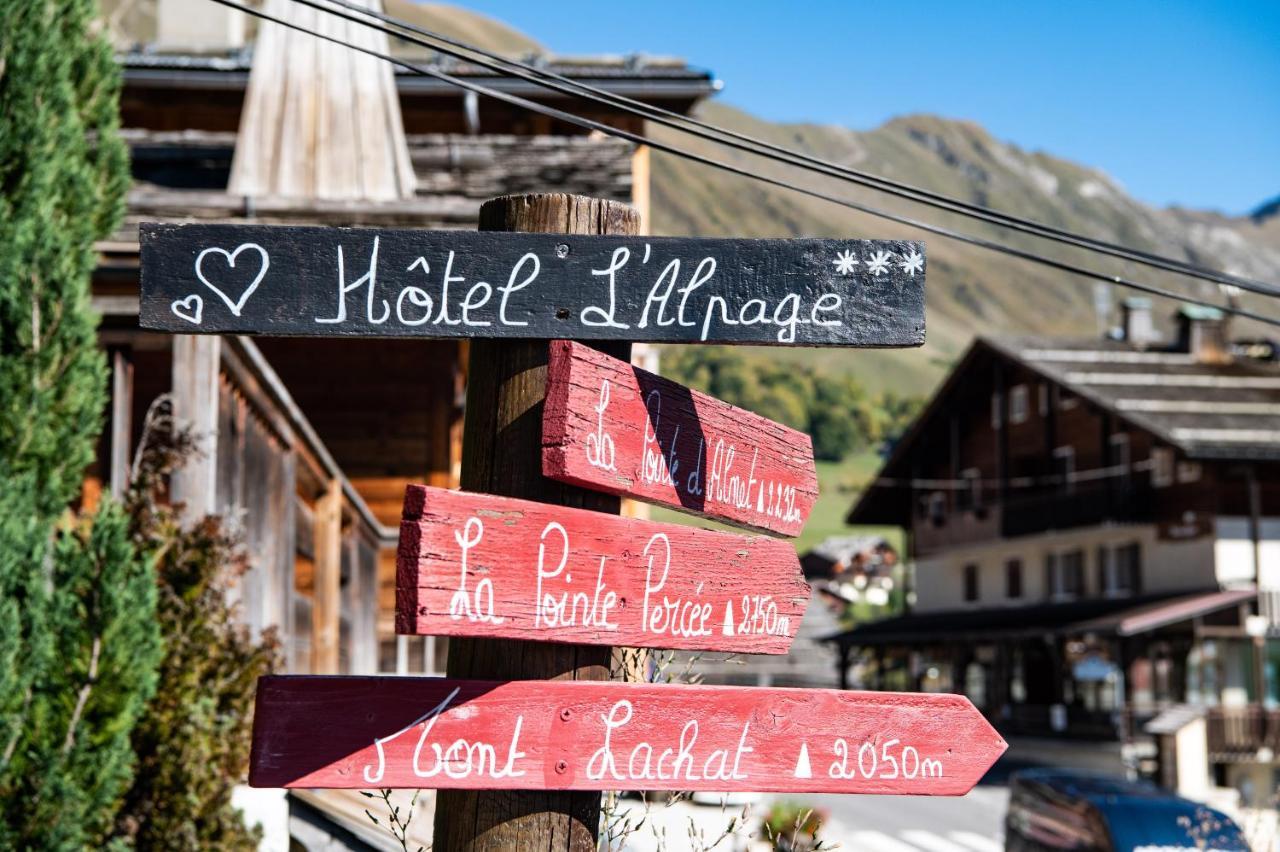 L'Alpage Hotel Le Grand-Bornand Ngoại thất bức ảnh