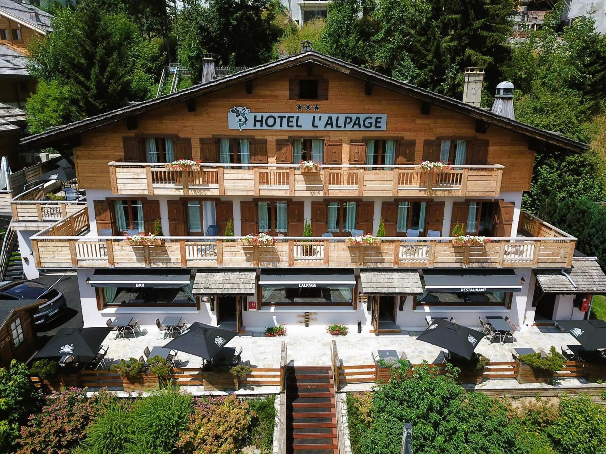 L'Alpage Hotel Le Grand-Bornand Ngoại thất bức ảnh