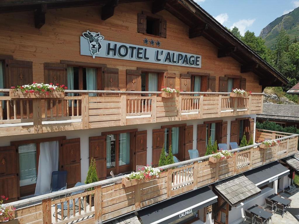 L'Alpage Hotel Le Grand-Bornand Ngoại thất bức ảnh
