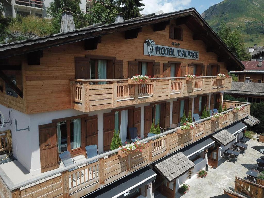 L'Alpage Hotel Le Grand-Bornand Ngoại thất bức ảnh
