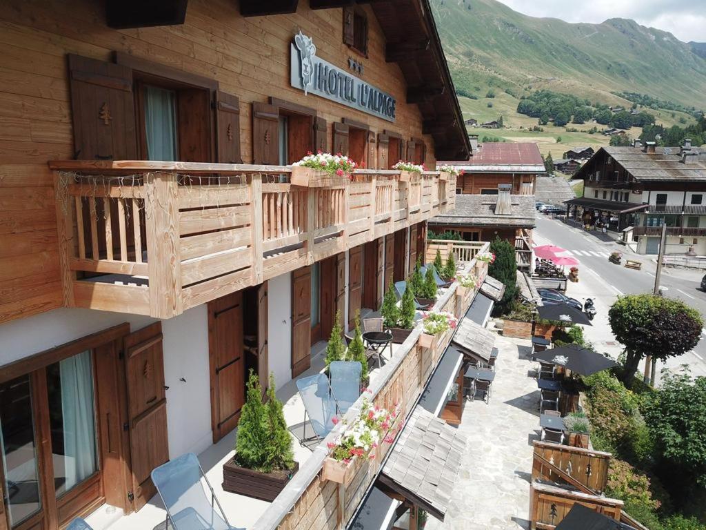 L'Alpage Hotel Le Grand-Bornand Ngoại thất bức ảnh