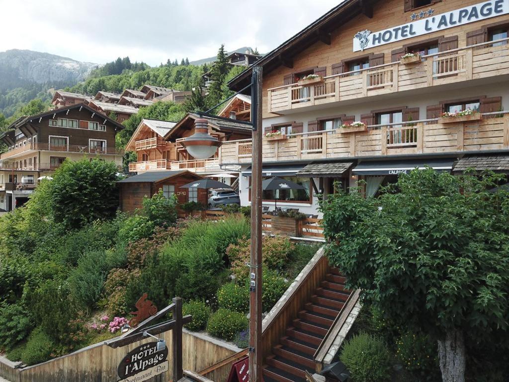 L'Alpage Hotel Le Grand-Bornand Ngoại thất bức ảnh